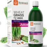 Organic Wheatgrass Juice bottle – natural detox and immunity booster health drink